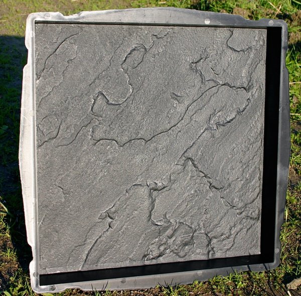 Gießform für Terrassenplatten (Spaltplatte) 45 x 45 x 5 cm