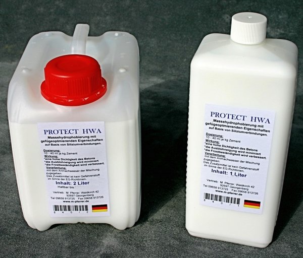 Massehydrophobierung (Wasserabweisend) - PROTECT HWA