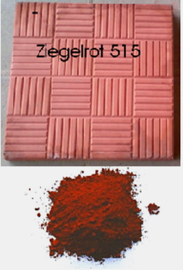 Oxidpigment - Ziegelrot 515