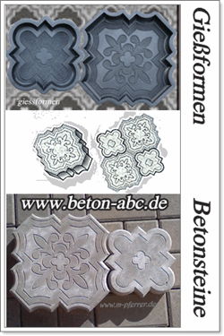 10 Schalungsformen für dekorative Orient Platten Nr.200 