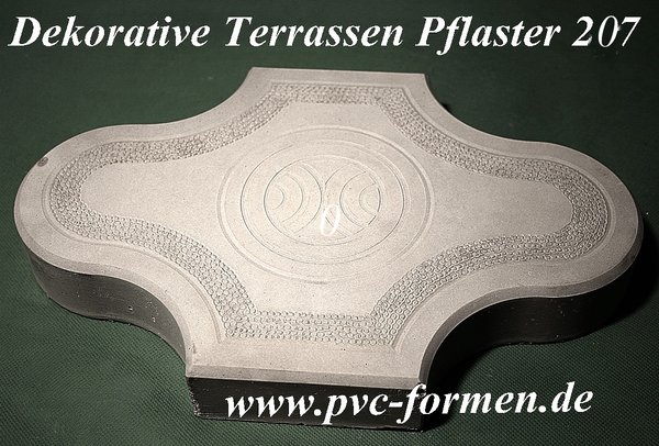 Dekorative Terrassen Pflaster 207
