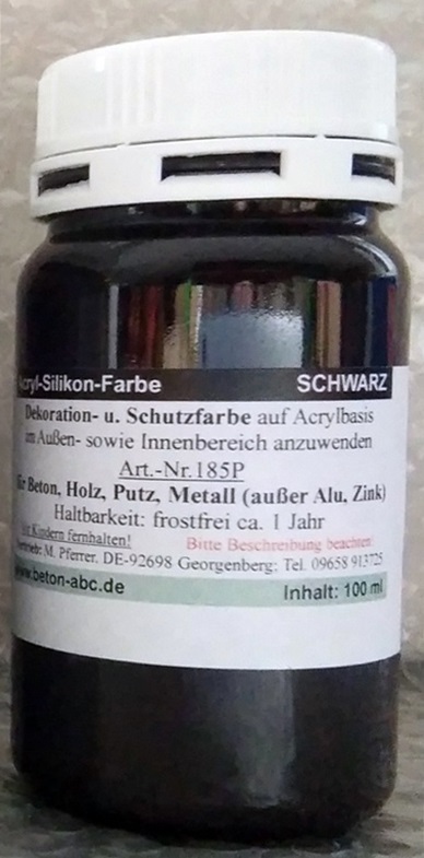 100 ml Acryl Schwarz
