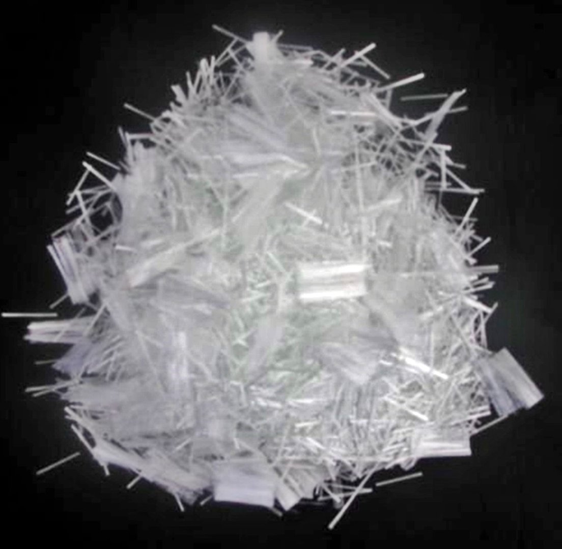 Polypropylenfasern Glasfasern für Estrich Beton Mörtel Alkaliresistent 20kg 12mm 