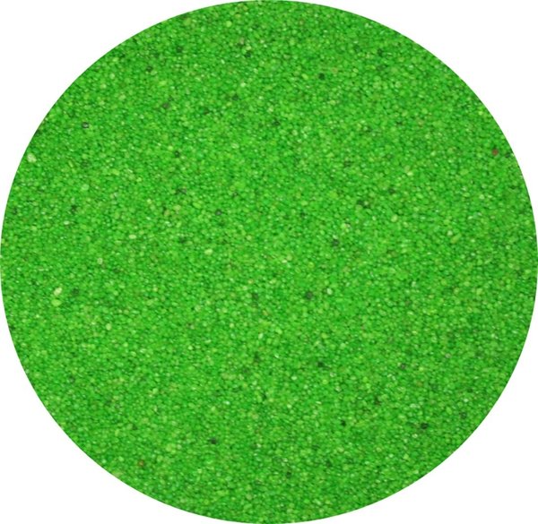 Farb-Sand Beste Qualität Wetterfest Grün 1 kg