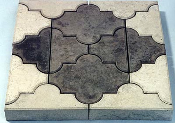 Shapes for pavement "Baroque"